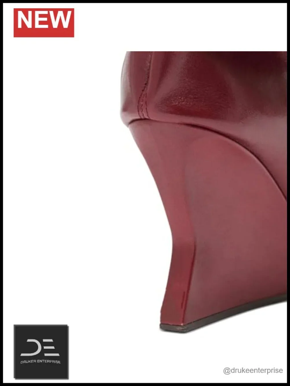 Ruched Slouchy Thigh High Boots Over Knee Wedge Heeled Wide Calf Pointed Toe